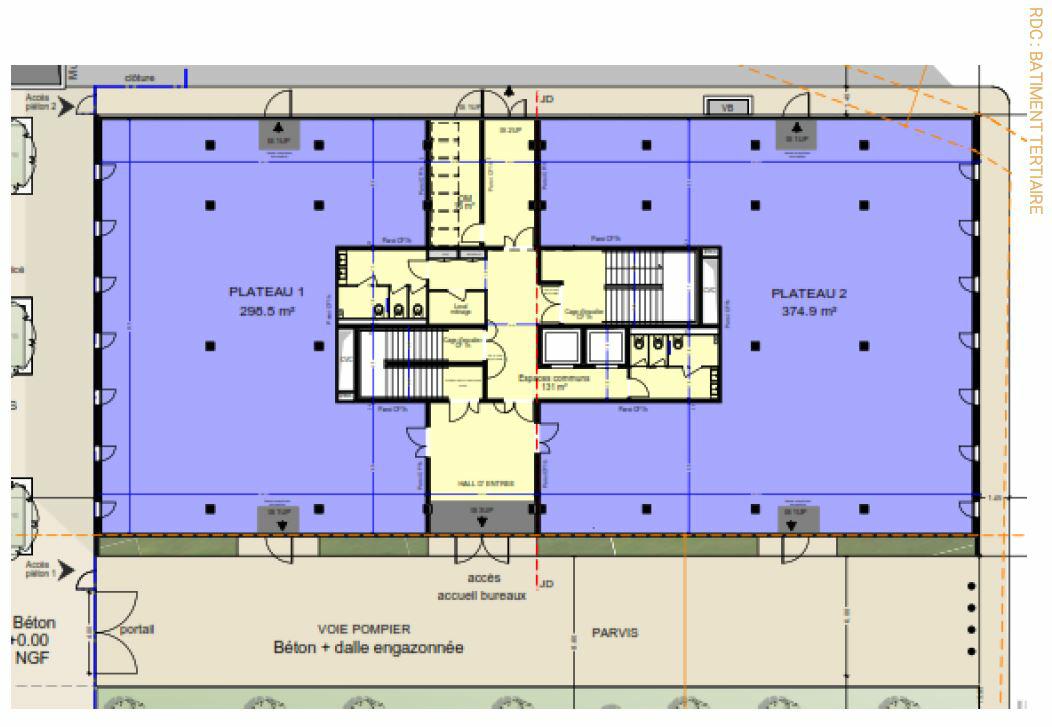 Bureau Balma 5593m² Location bureau Balma Haute-Garonne OLBUR2113942 4